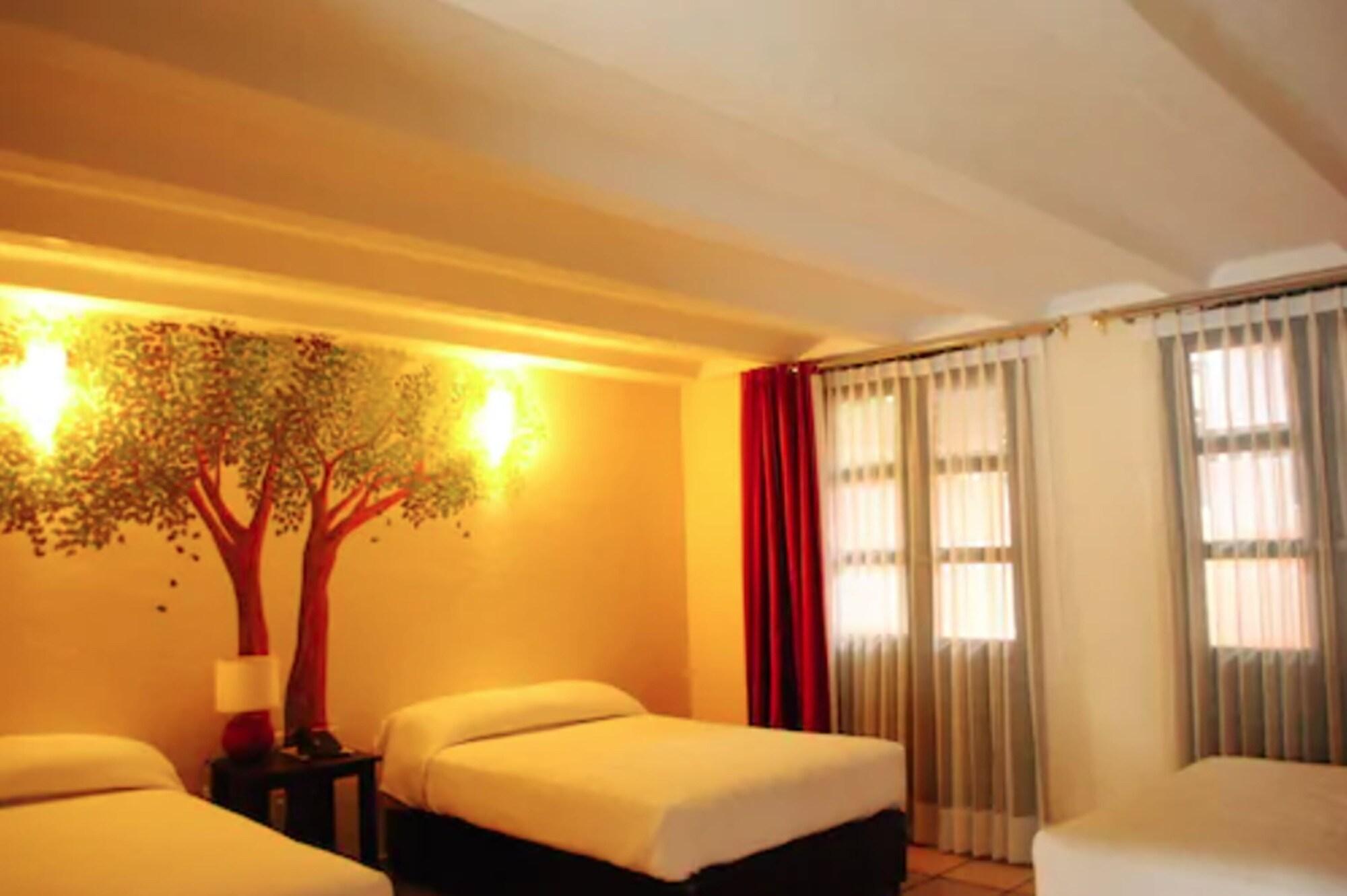Hotel Calli Quetzalcoatl Чолула Экстерьер фото
