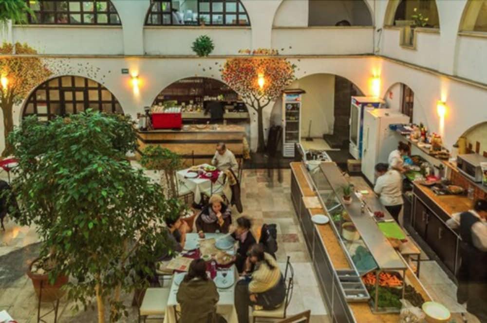 Hotel Calli Quetzalcoatl Чолула Экстерьер фото