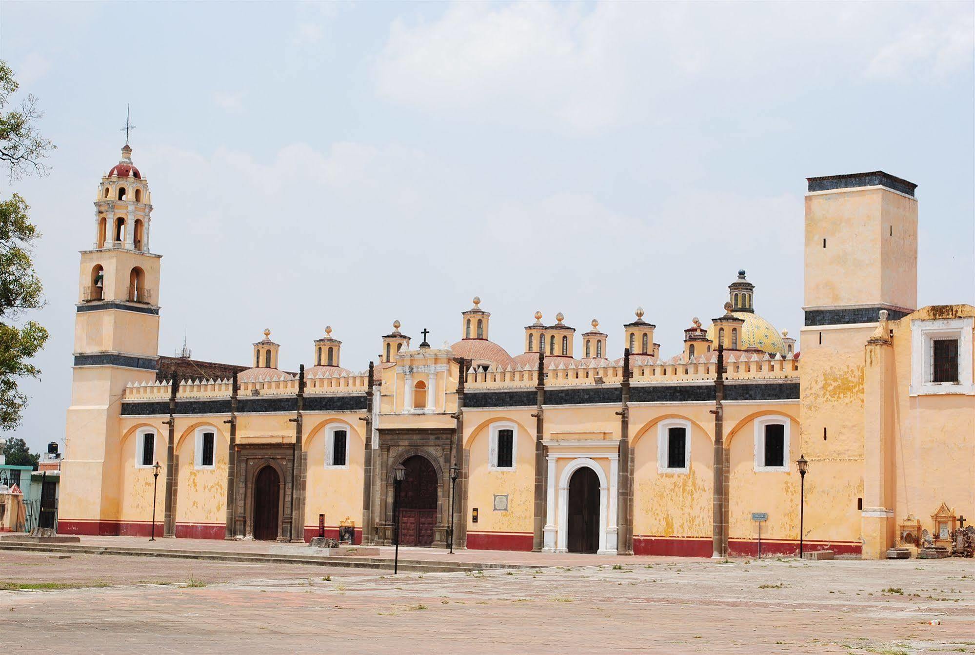 Hotel Calli Quetzalcoatl Чолула Экстерьер фото